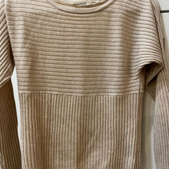 Athleta Ribbed Knit Sweater - Picture 3 of 5